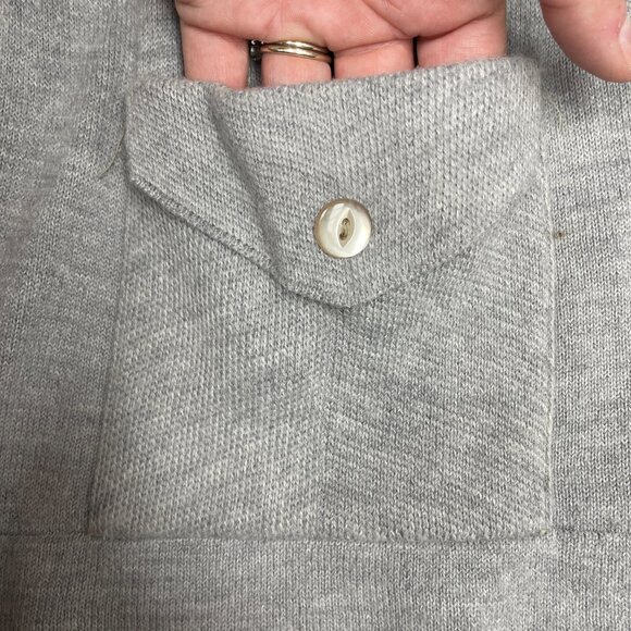VTG Women’s TALBOTT TARALAN Button Cardigan Heather Gray- Size M/L‎ (42) - Picture 6 of 10